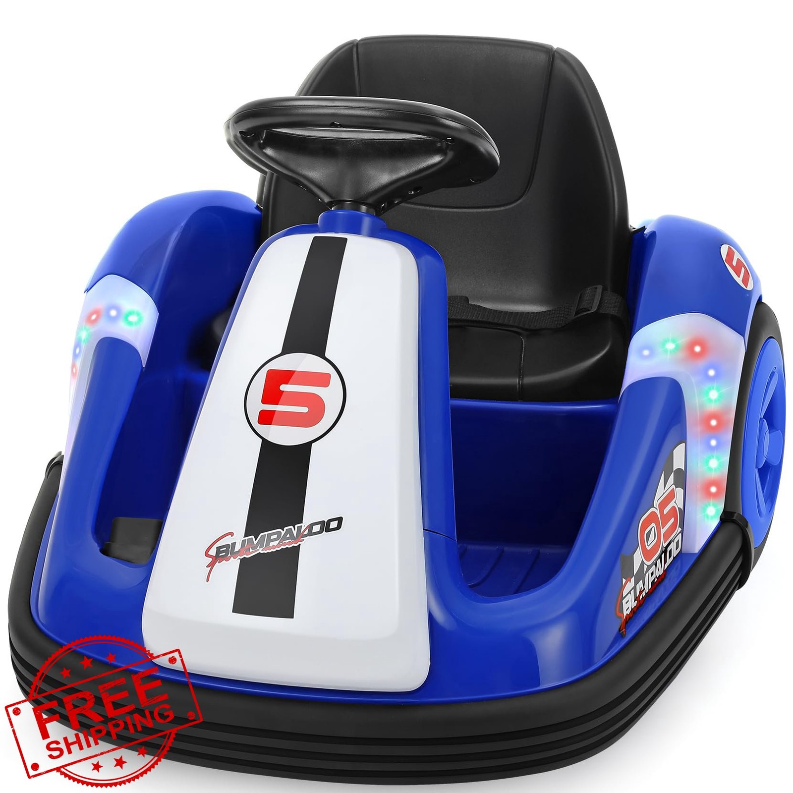 ELEMARA baby bumper car, navy blue