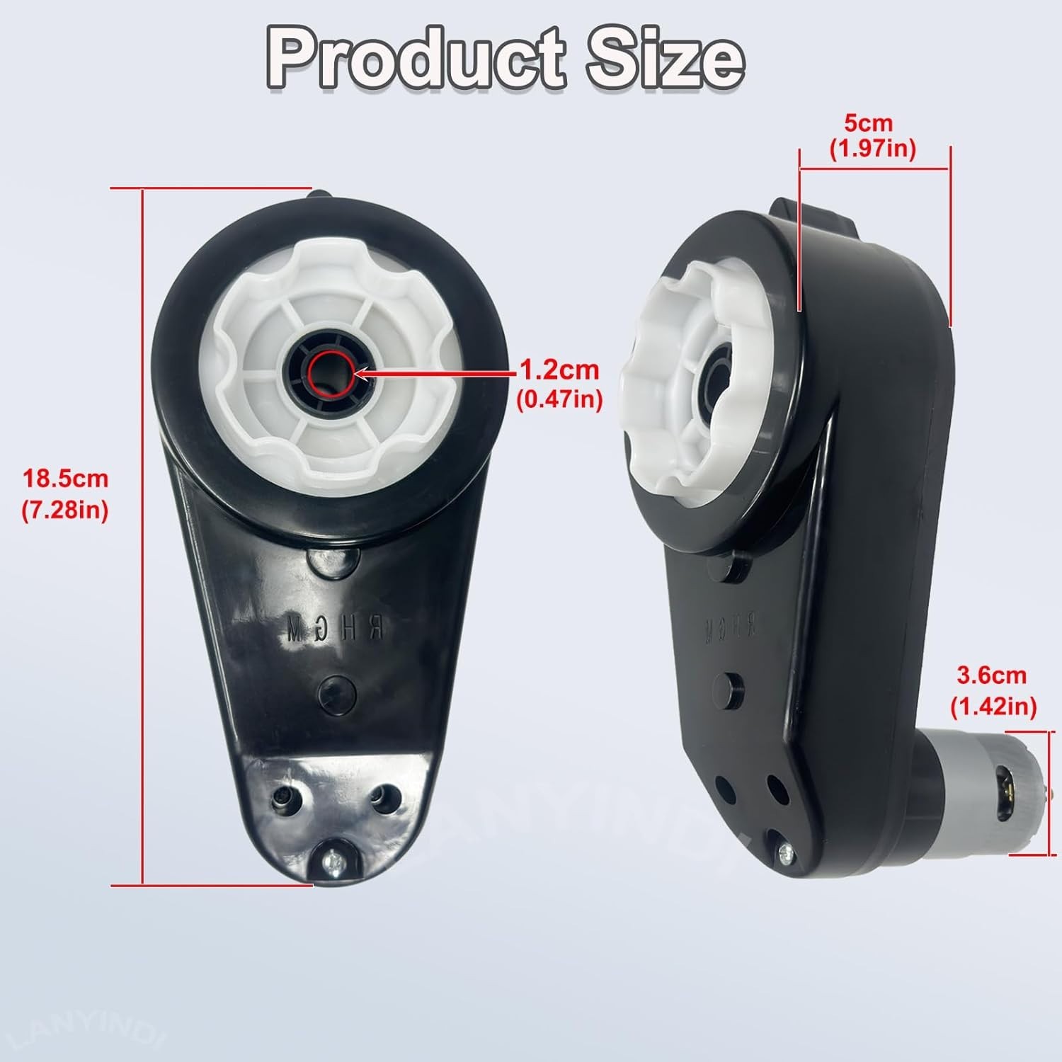 2 Pcs Universal 550 40000RPM Electric Motor RS550 12V Motor Drive Engine Acce…