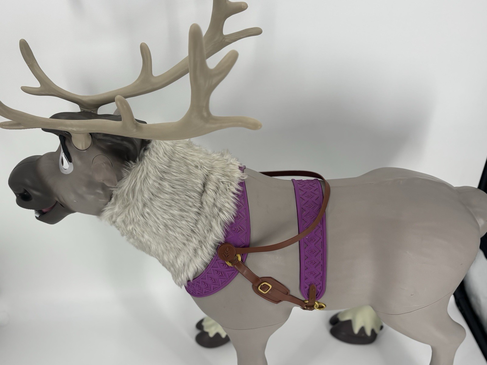 Disney Frozen 2 My Size Playdate Sven Reindeer Ride On Toy with Sounds Life-Size