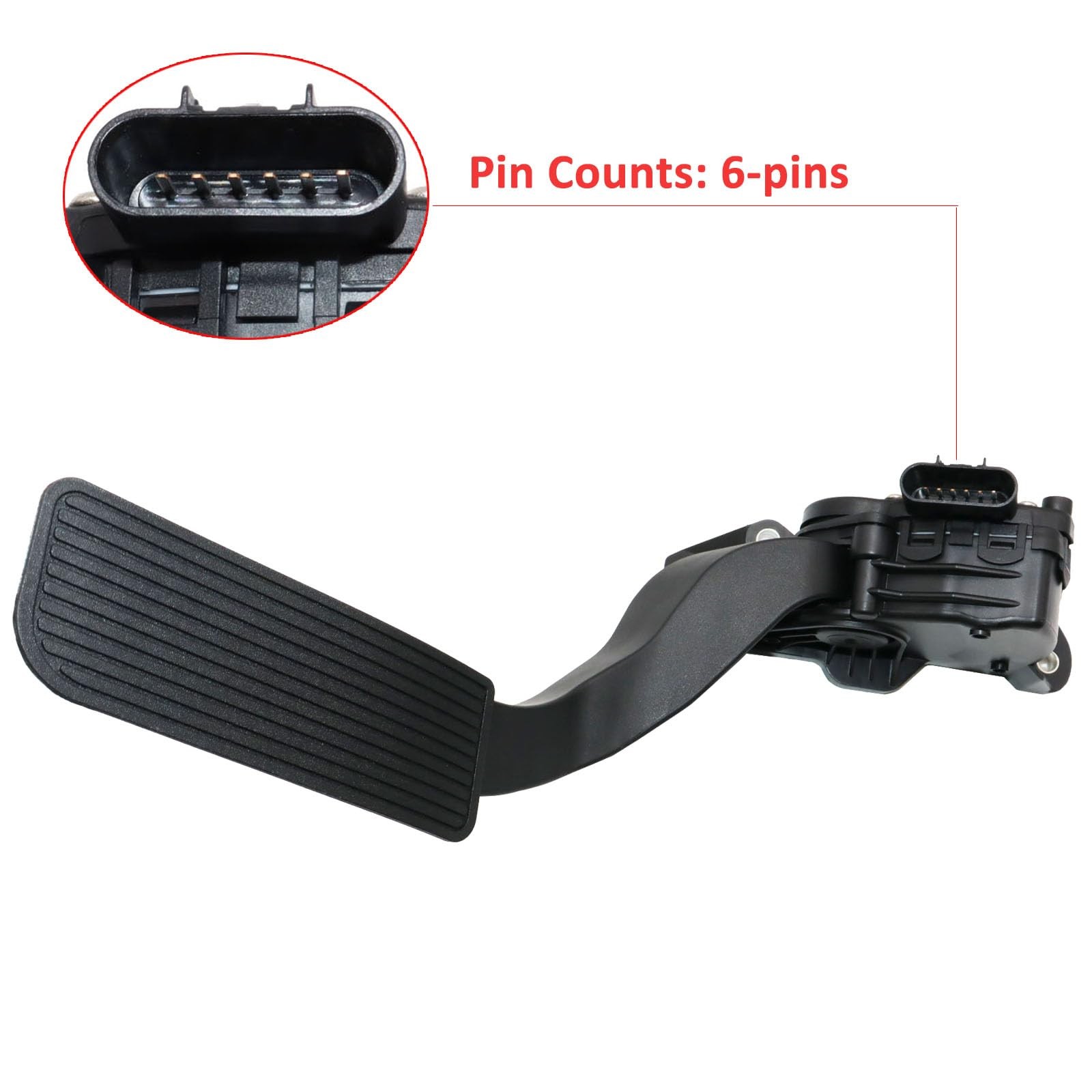 Accelerator Gas Pedal with Position Sensor Compatible with 0711 Chevrolet Ava…