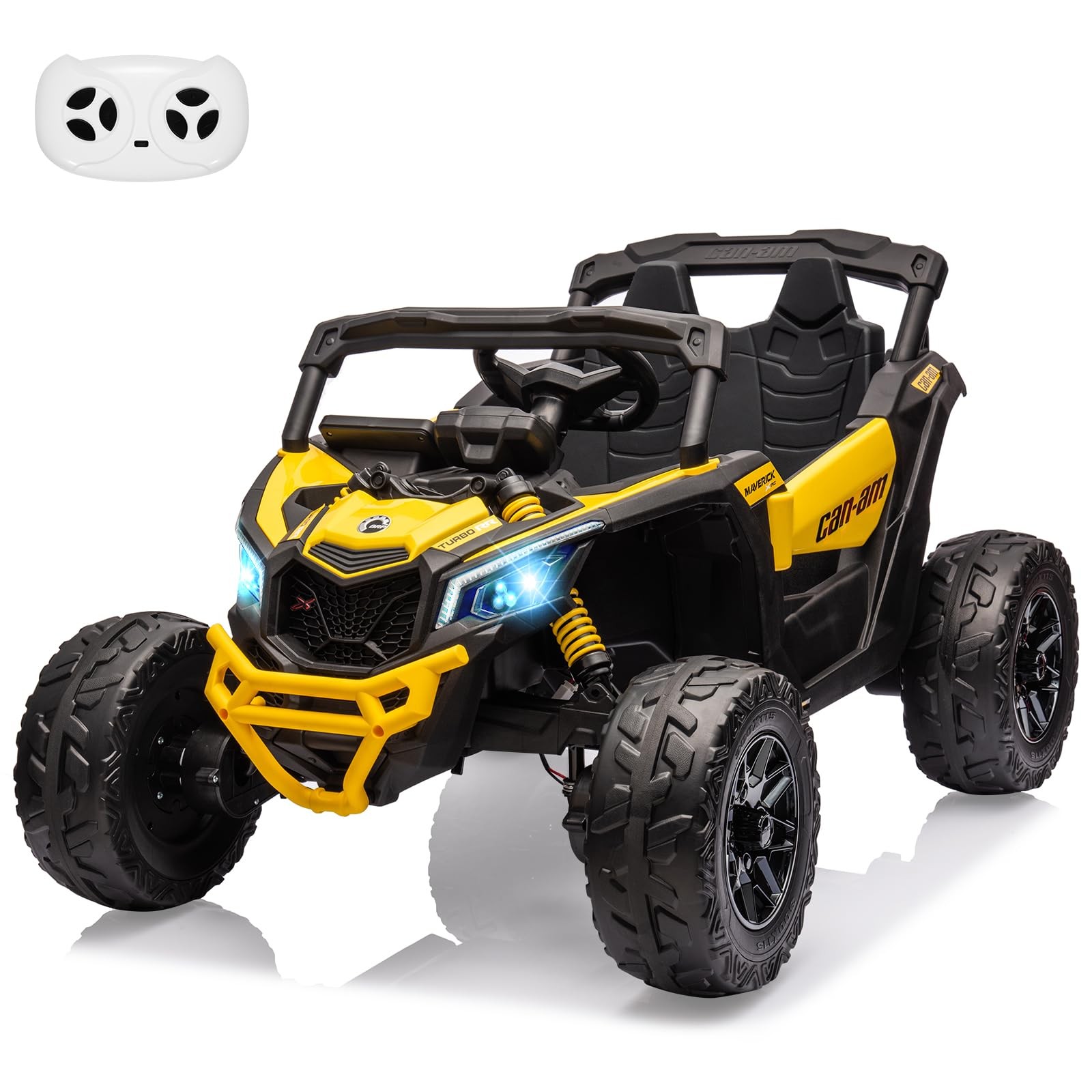 Hetoy 12V 7AH Kids Ride On Car Electric Off-Road UTV Boy Girl Gifts w/ Remote