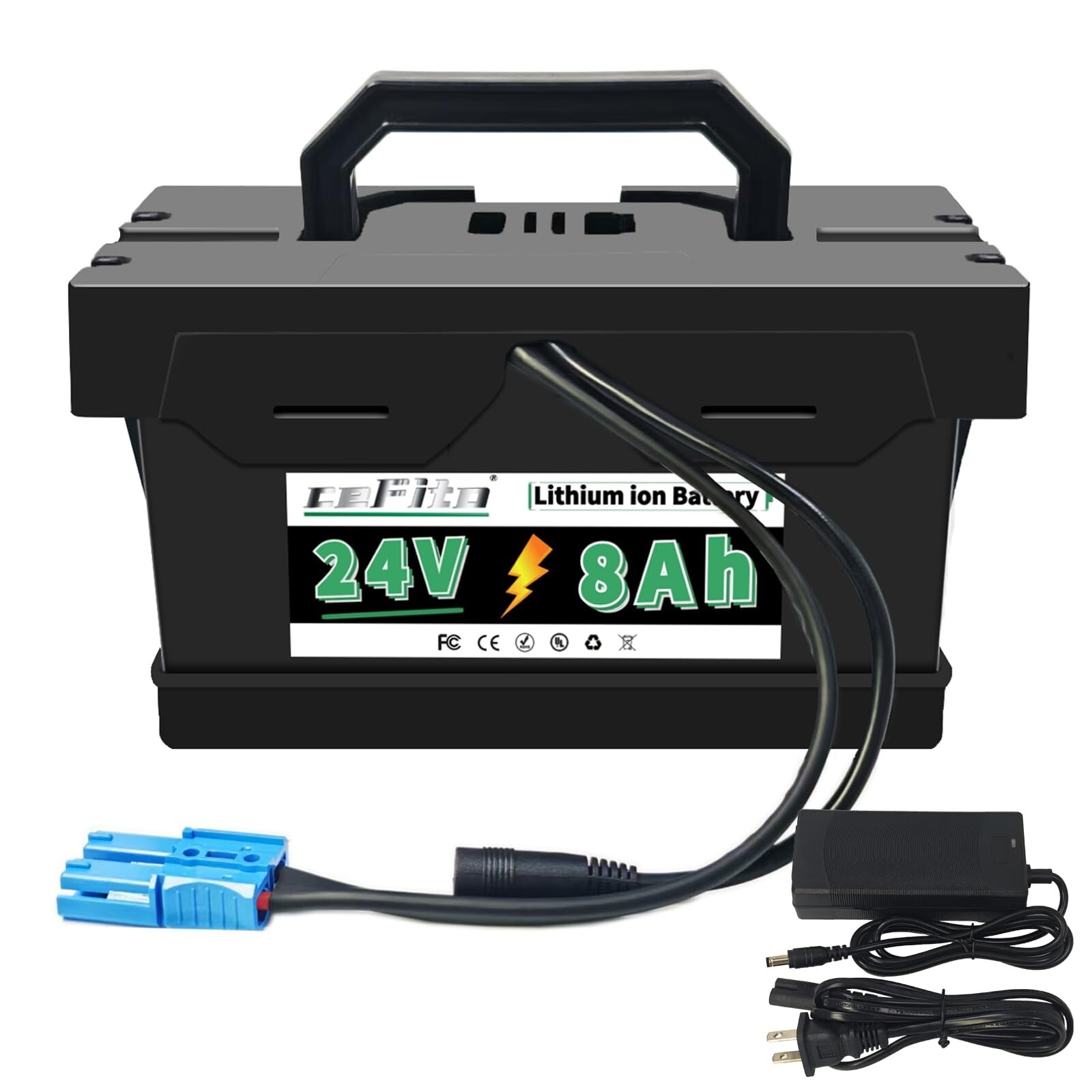 Upgrade 24V 8Ah 12Ah Lithium Battery for Power Wheels, Dynacraft Realtree UTVs