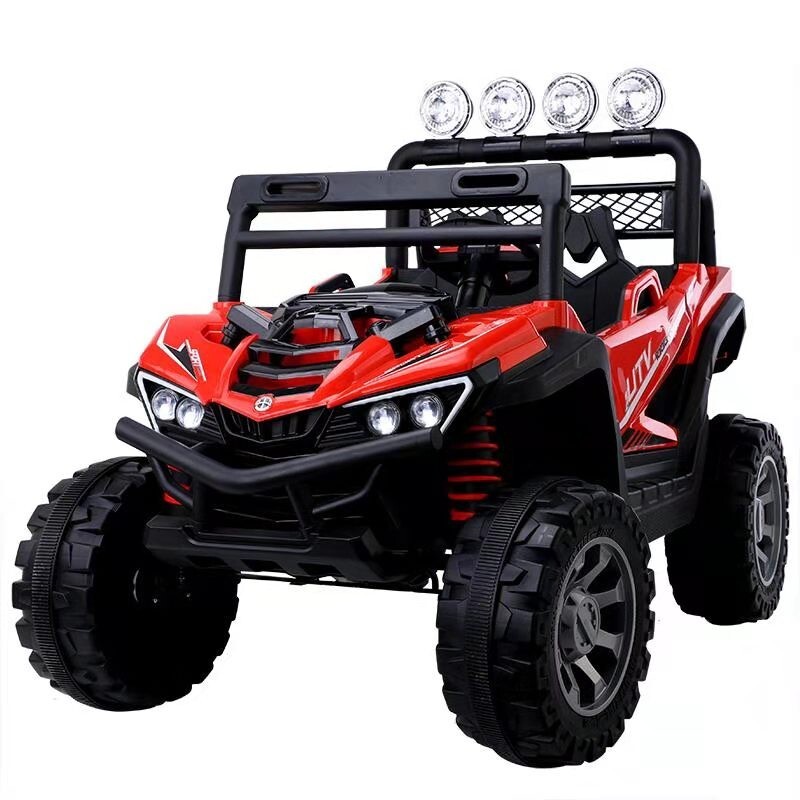 Vivicreate Kids ride on car 12v battery remote control iphone app LED lights