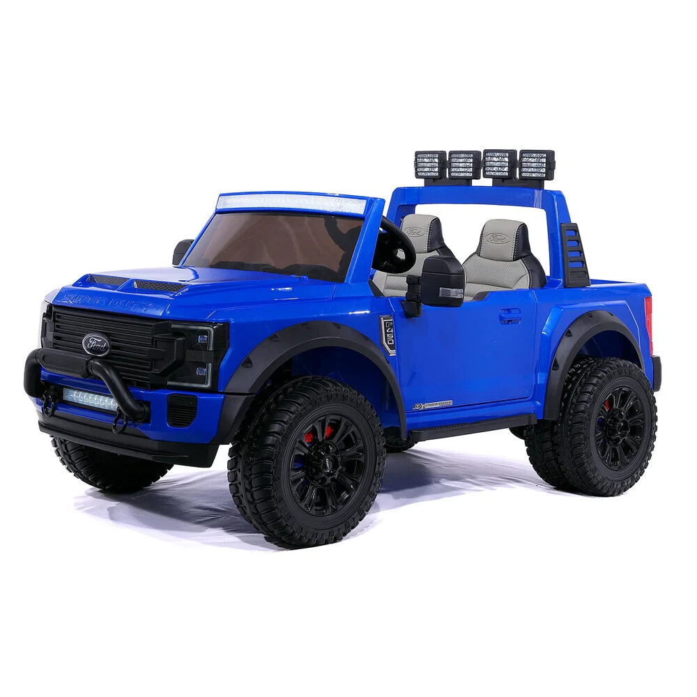 24V 2 SEATS FORD F450 CUSTOM EDITION KIDS RIDE-ON CAR TRUCK,LIGHTS WITH R/C
