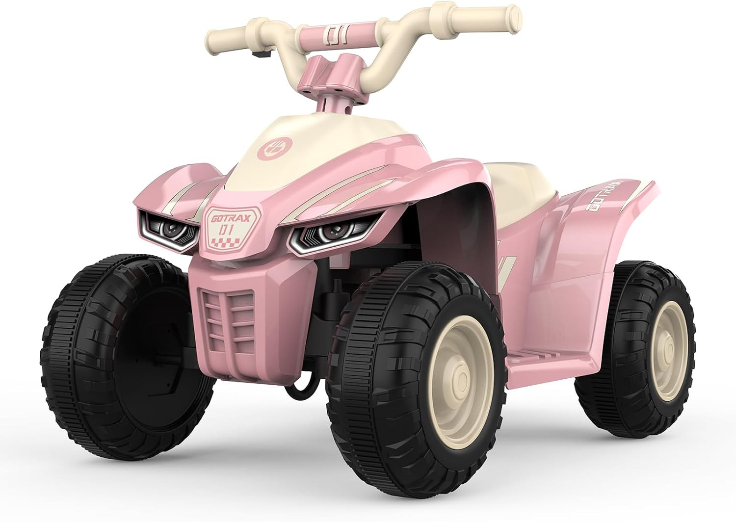 Gotrax RT1 Ride on Toys for Toddlers 1.5-4, Safe 12V Lead-Acid Battery up to 80