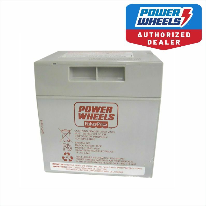 Power Wheels T6991 Ford F-150 12 Volt Gray Battery Authentic Genuine