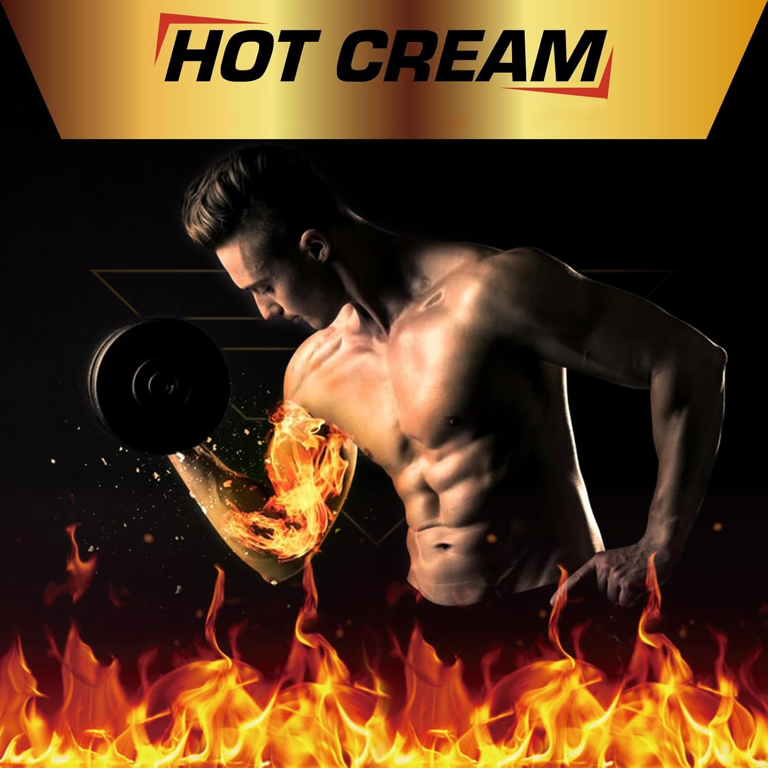 2PCS Hot Sweat Cream – Natural Workout Enhancer for Muscle Warm-Up & Skin Tighte