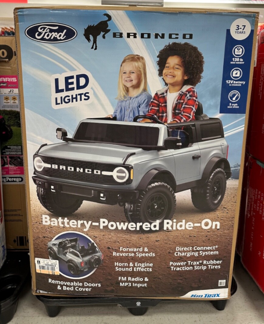 Brand new 2021 Ford Bronco 12v volt ride on (ages 3-7)