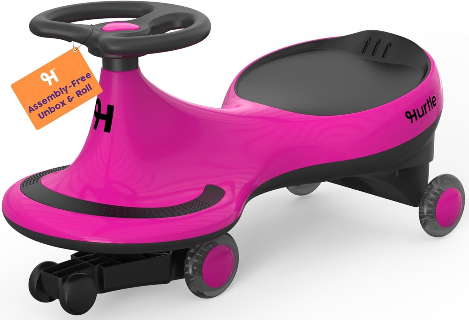 Swing Ride On Car Wiggle Car Toy Kids No Pedals Batteries/Gears Safe Toddler