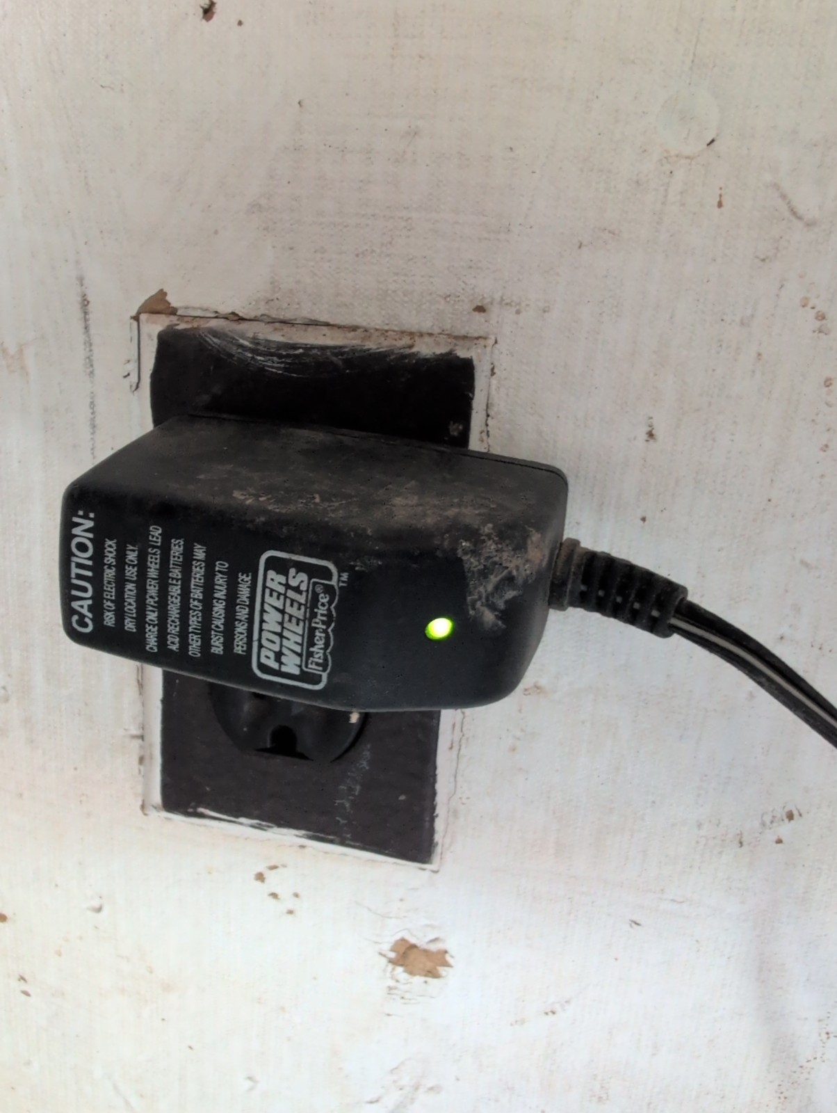 Power Wheels 00801-1480 Charger for Battery Fisher Price Genuine 6ft Cord