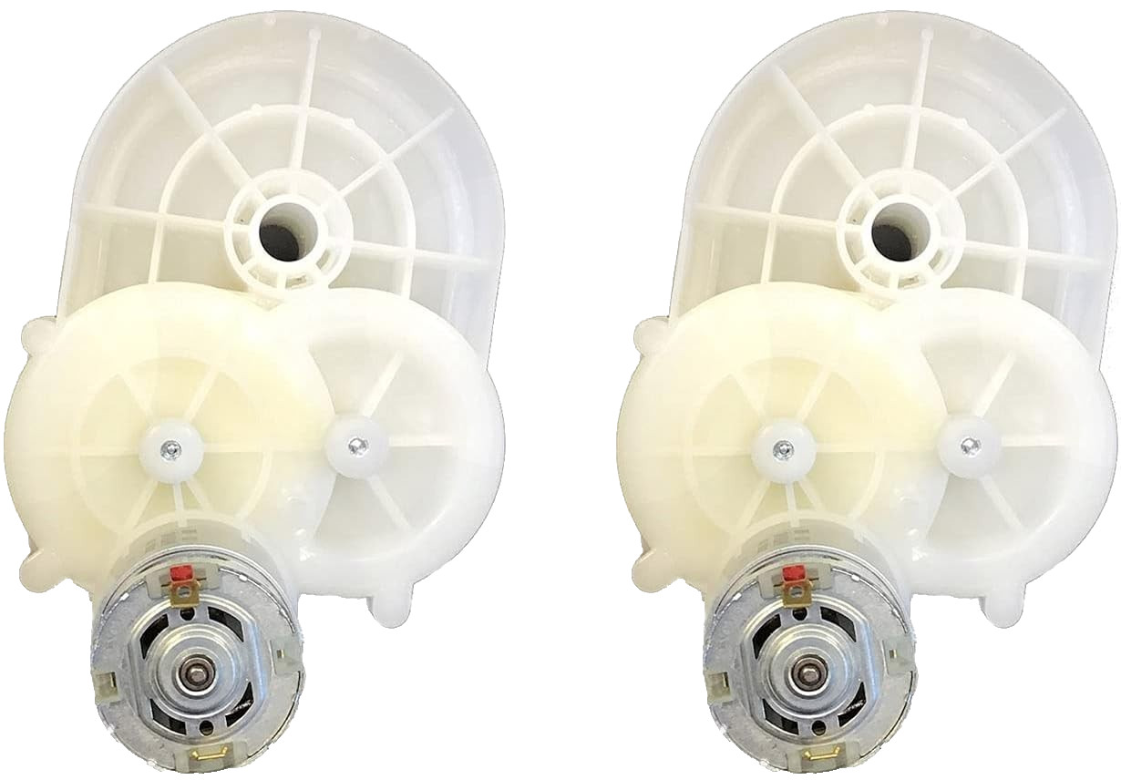 Peg Perego Official Rzr/Gator 12V Motor Gearbox Replacement Kit White SAGI130XWP