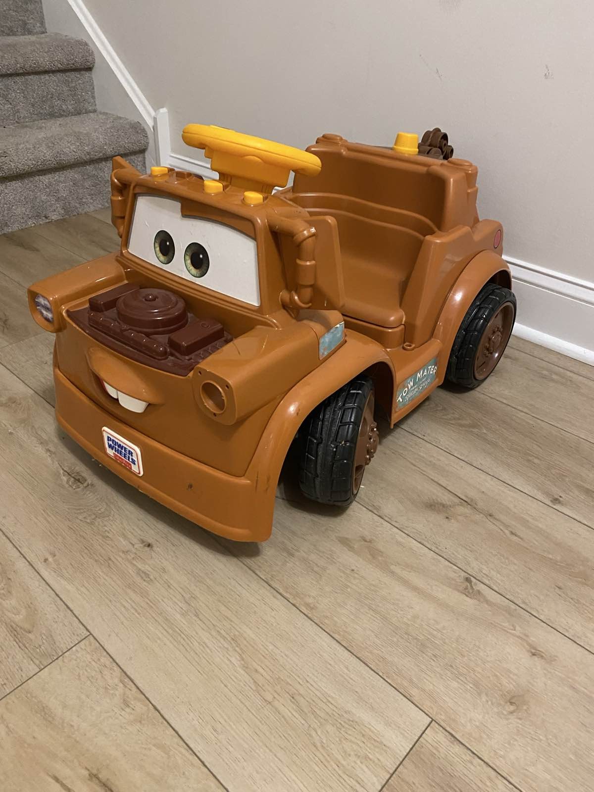 Disney Pixar Cars Mater 6V Ride On Truck 2012 NOT TESTED