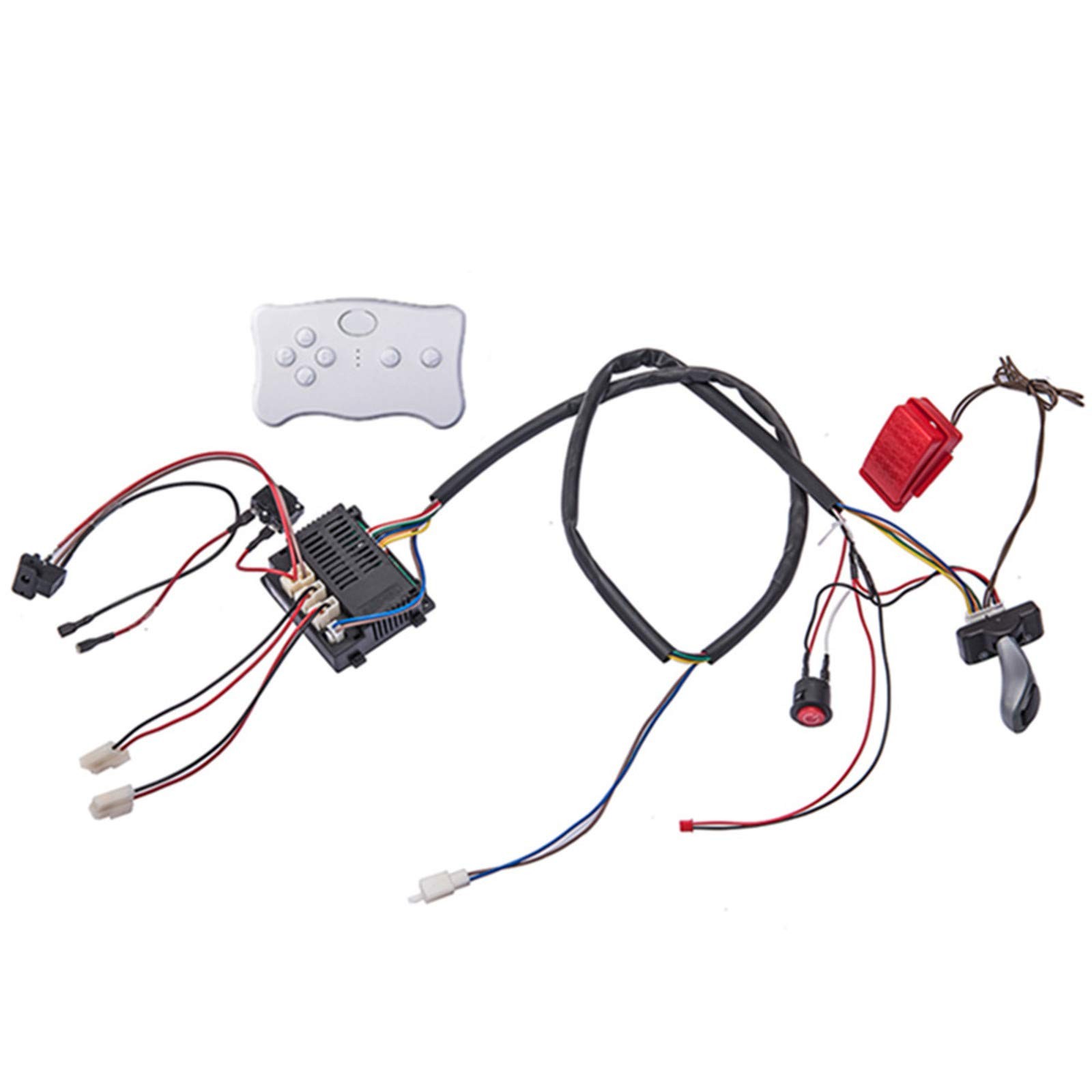 Kids Electric Cars 12V Wiring Harness Remote Control Circuit Borad Switch, Child