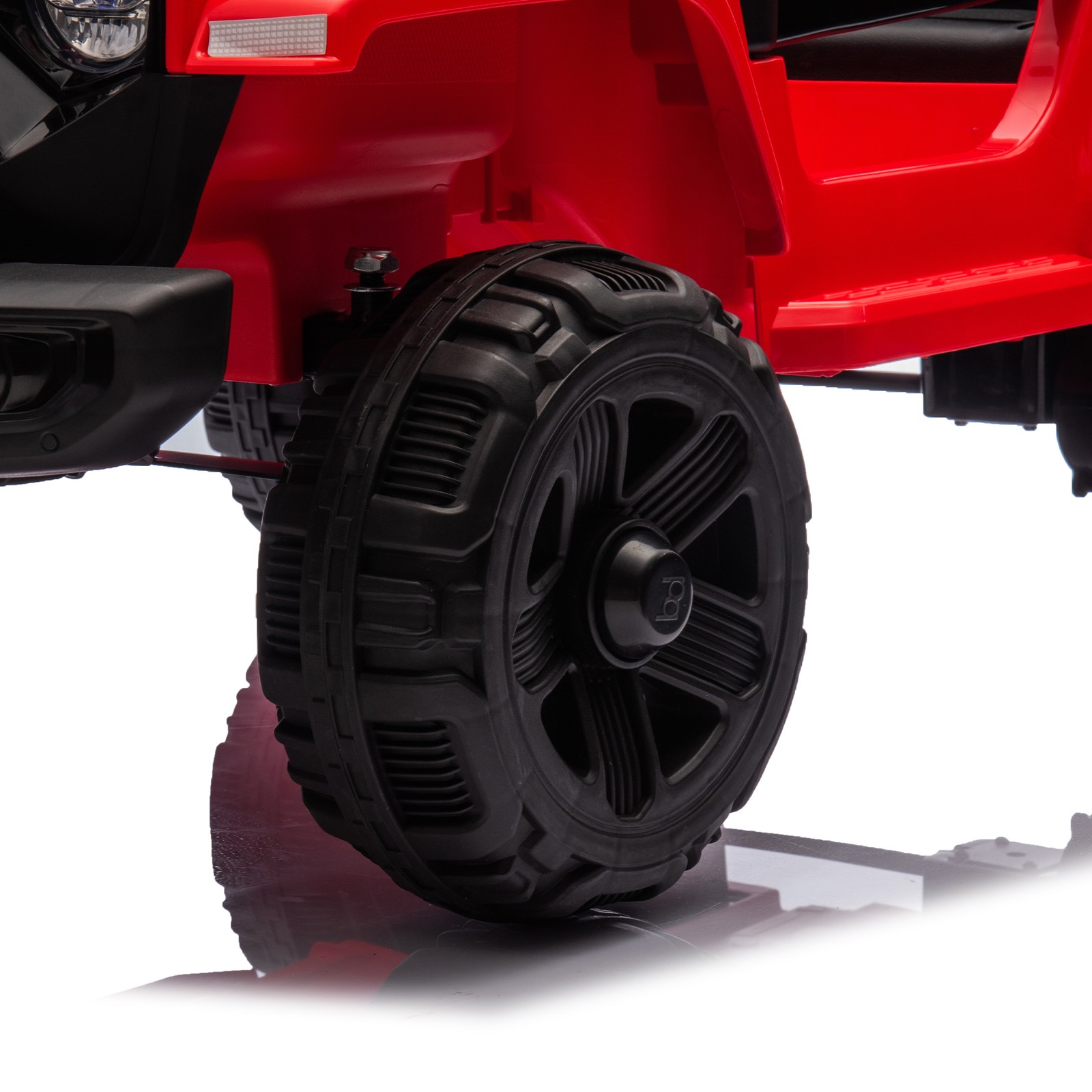12V Kids Ride On Electric Truck Car Early education function kids aged 1-4 Red