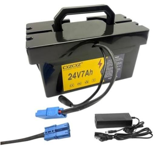 24V Lithium Battery, Replacement Battery for Kids Ride-On 24V7AH(with charger)