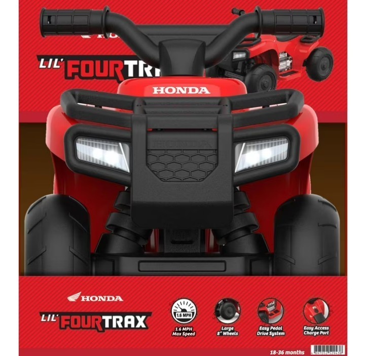 6V Honda Four Trax, Battery Powered Ride on NEW