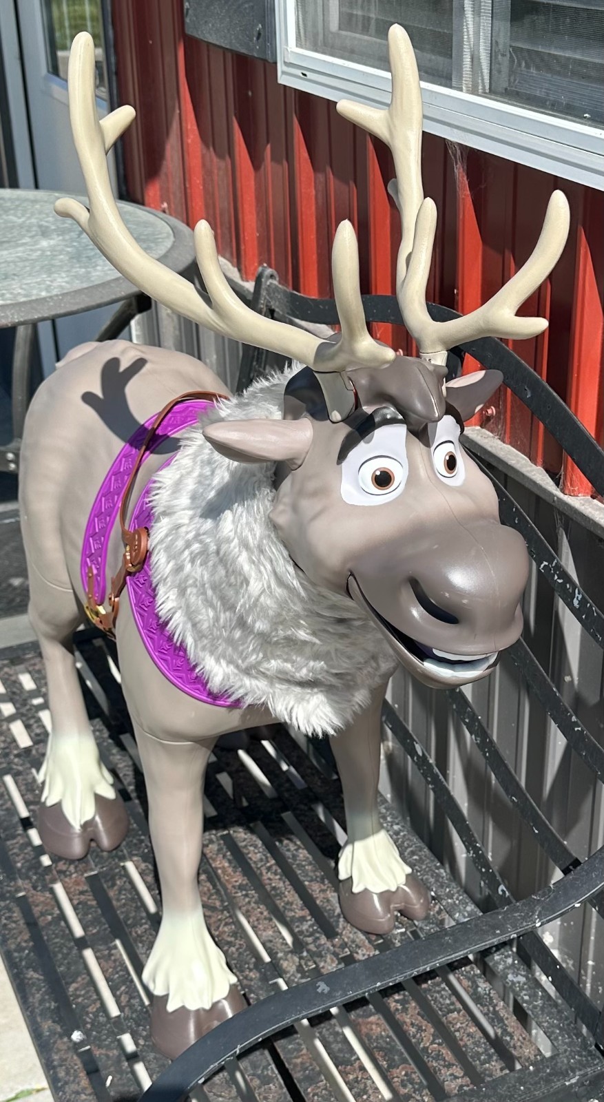 Disney Frozen 2 Playdate Sven Ride On Reindeer Child Size Toy with Sounds Tested