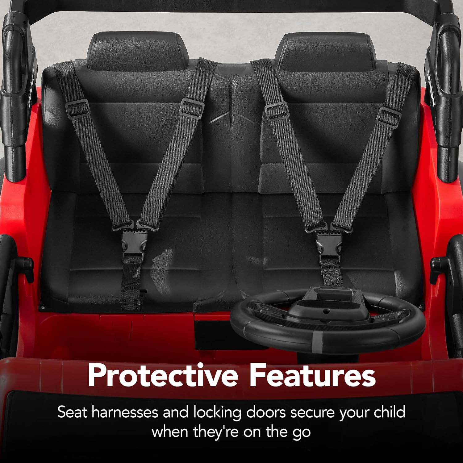 Best Choice Products Kids 24V 2-Seater Electric Ride on Car Truck W/ 132Lb Weigh