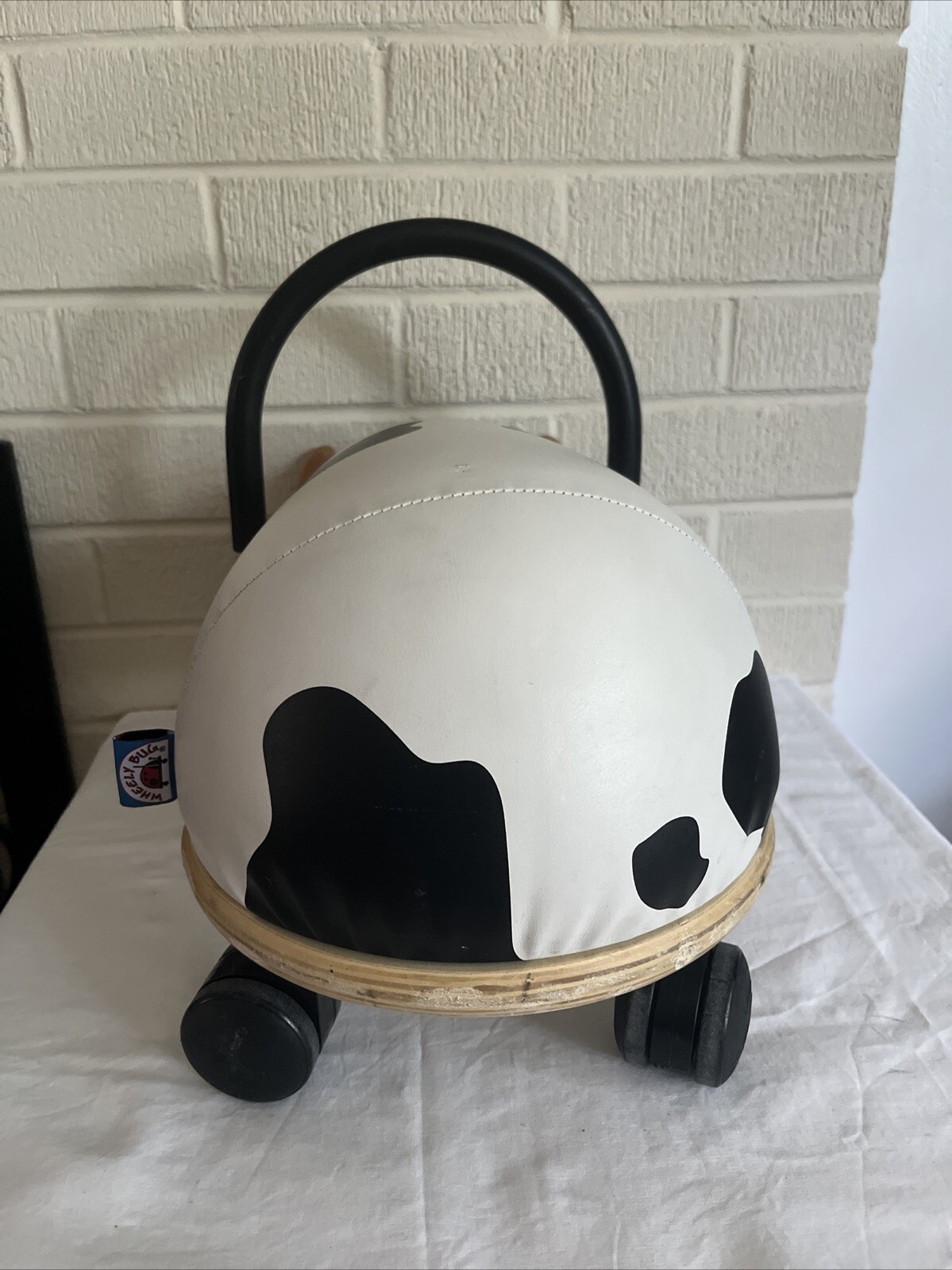 Original Wheely Bug Cow Bull Toddler Ride-On Toy