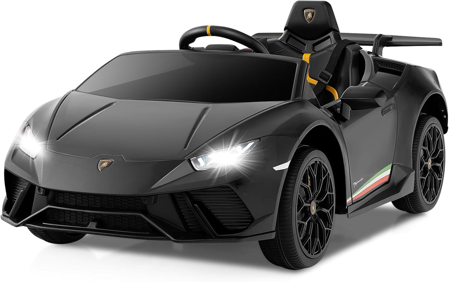 Licensed Lamborghini Huracan Ride on Car by , 12V Kids Electric Vehicle with Rem