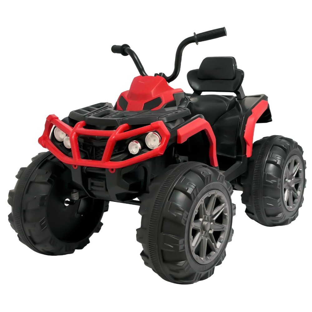 24V Kids Ride on ATV 6mph Electric Power Wheels Quad Car with 2 Speeds Bluetooth