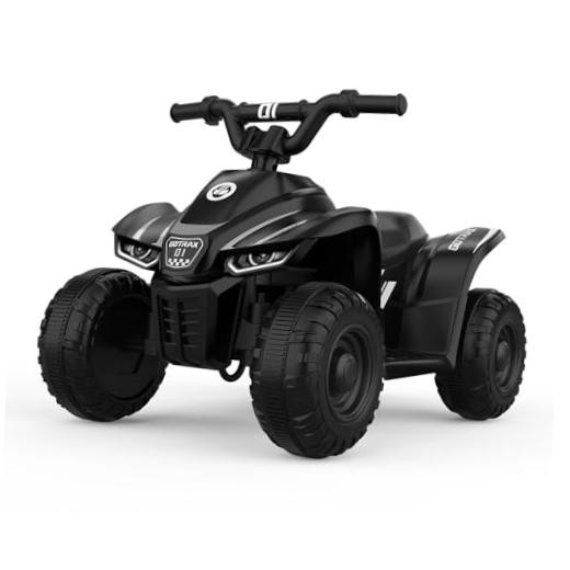 Gotrax RT1 Ride on Toys for Toddlers 1.5-4, Safe 12V Lead-acid Battery up Black
