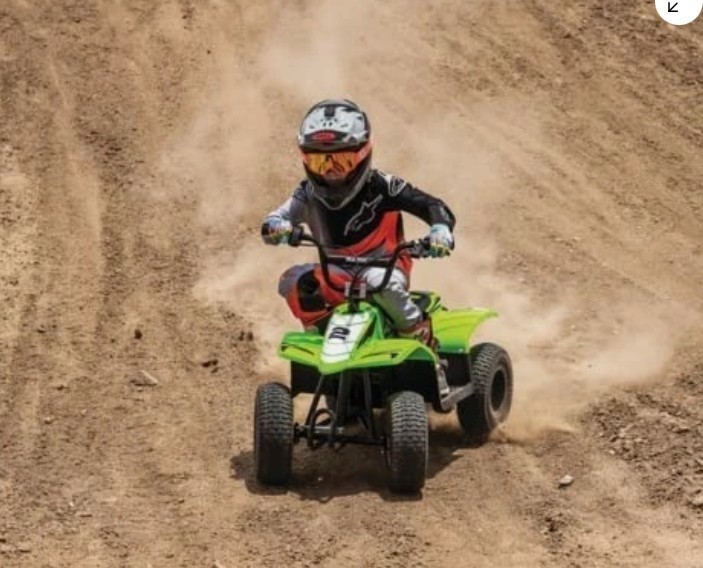 RAZOR DIRT QUAD SX MCGRATH – GREEN-BLACK – Open Box