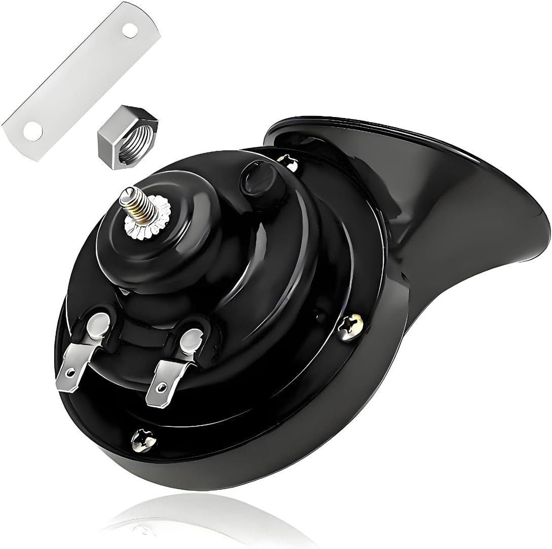 Super Loud Car Snail Horns, 12V 300DB Durable Car Horn Kit, High Low Tone Univer