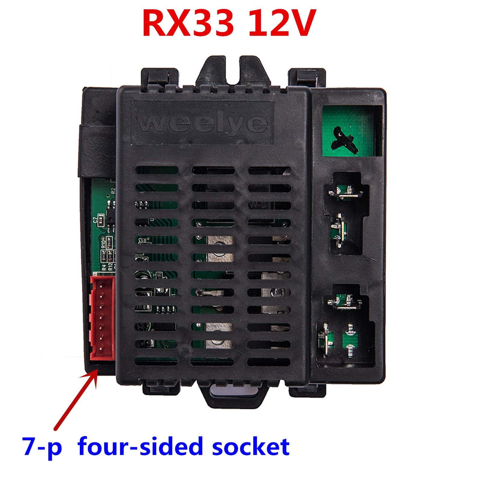 RX33 12V 2.4G Bluetooth Receiver Controller Control for Children Ride On Car …