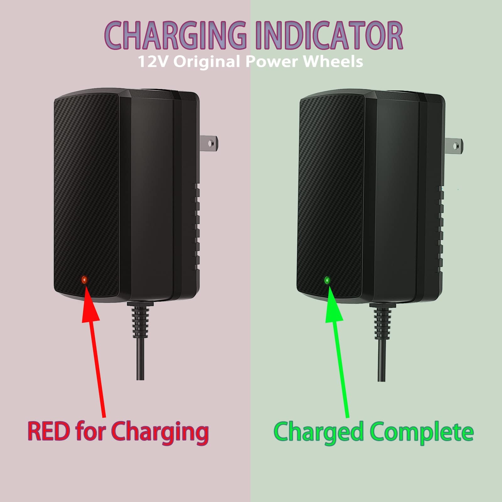 12V Charger for Kids Ride On Car Toys 12 Volt Battery Charger Best Choice Pro…