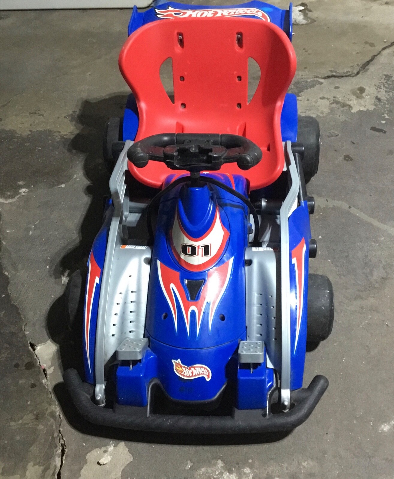 Rare / Vintage Hot Wheels Rally Kart 12v