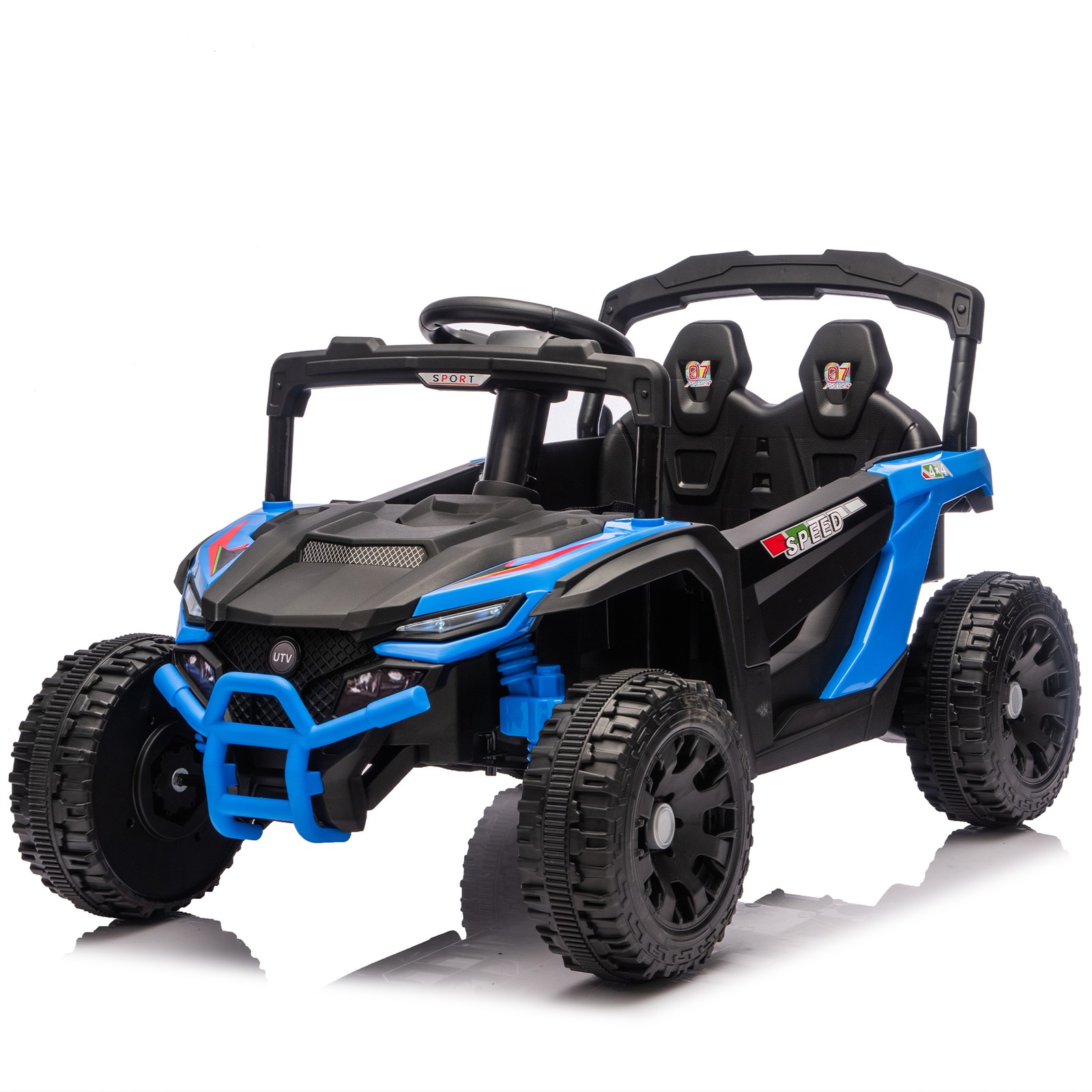 24V Kids ride on UTV W/ 2.4G PC,80W*2,Four-wheel suspension for Kids Aged 3-5