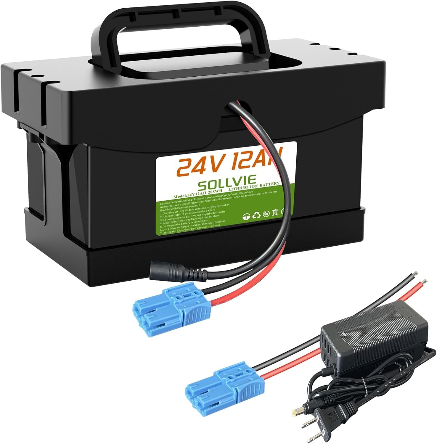 Upgraded 24V 8Ah Lithium Battery For Dynacraft UTV