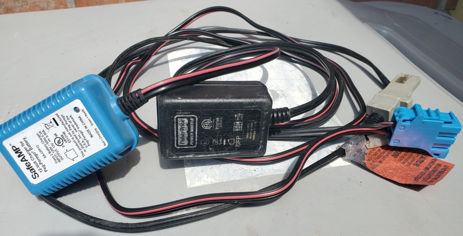 Peg-Perego /Power Wheels Battery chargers (2)