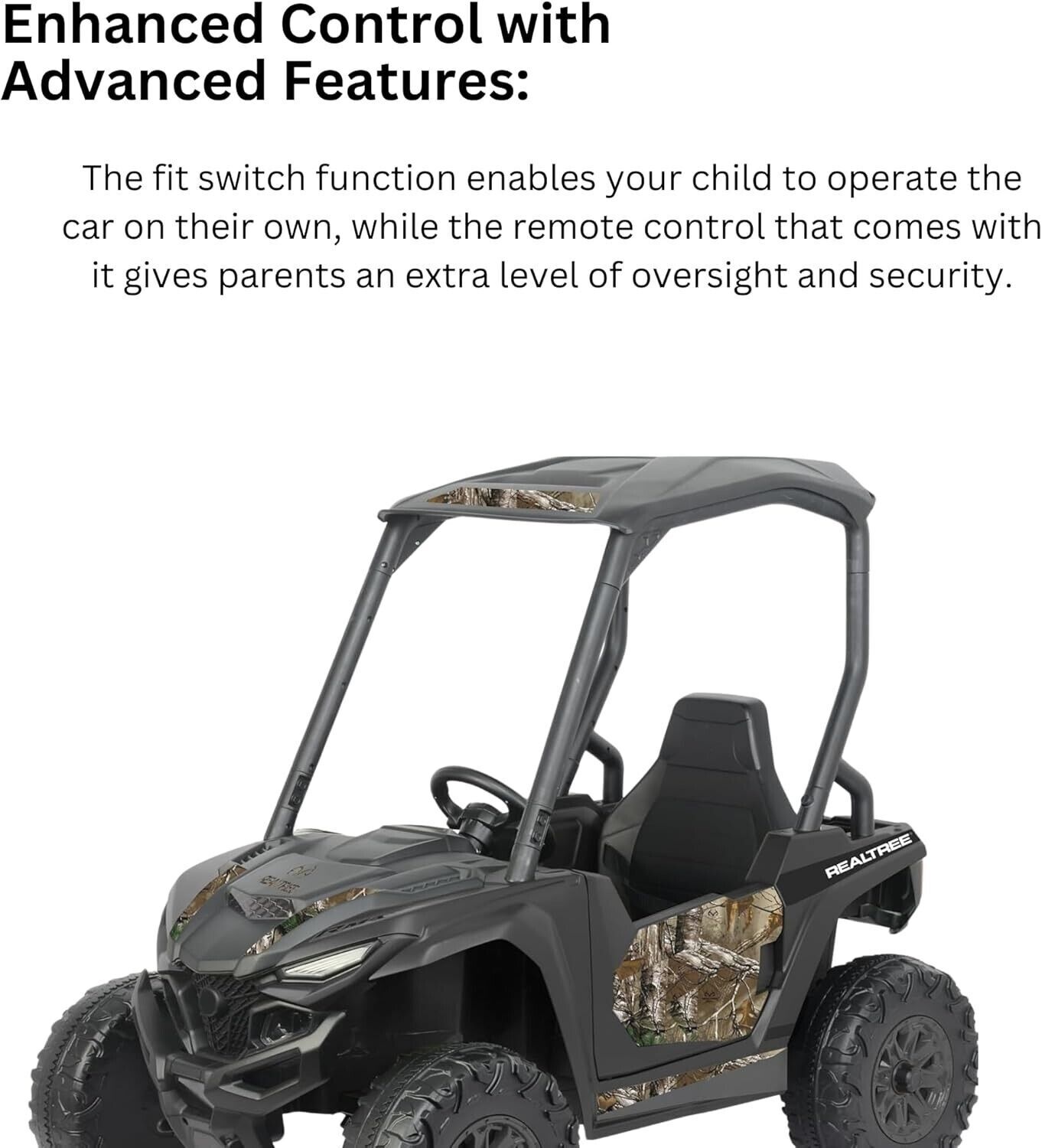 Best Ride On Cars Officially Licensed Realtree X1 UTV