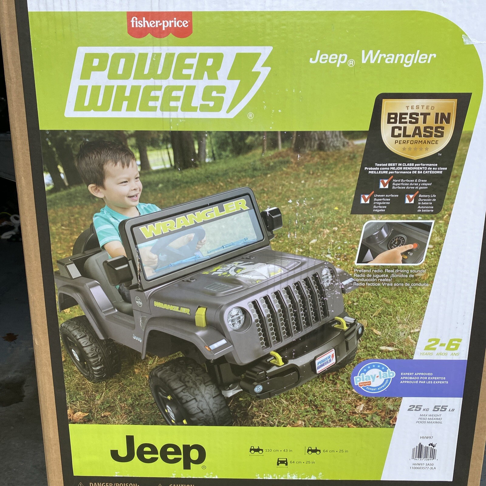Fisher Price Power Wheels Jeep Wrangler