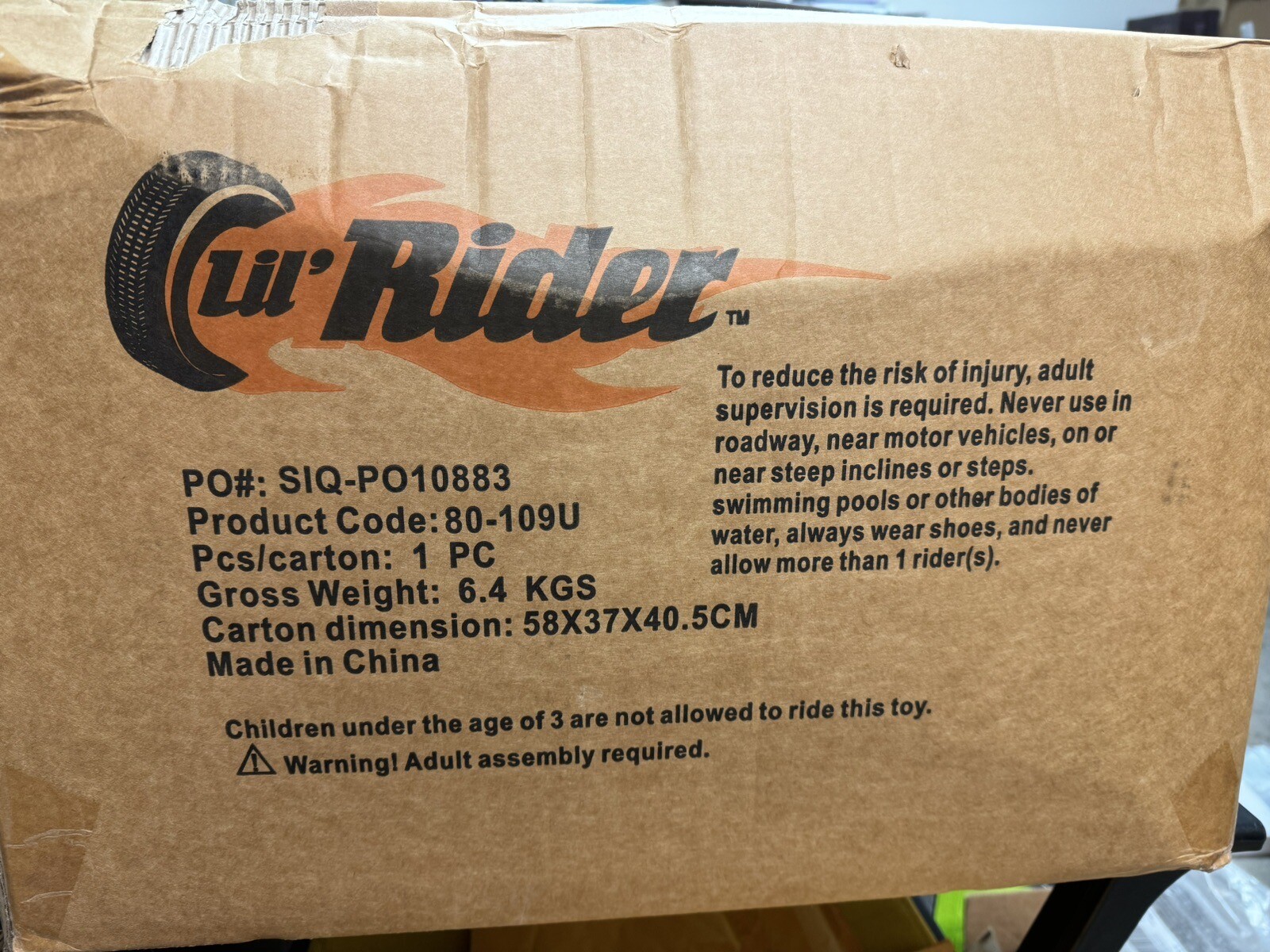 Ride on Toy, 3 Wheel Motorcycle Trike for Kids by Rockin’ Rollers ? Battery P…