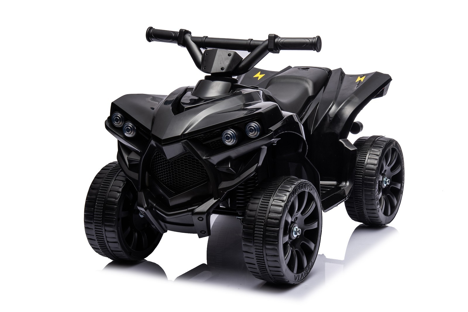 6V ATV Kids Ride on Quad Car Toy with LED Lights for Toddler 3+ Years Old Gifts