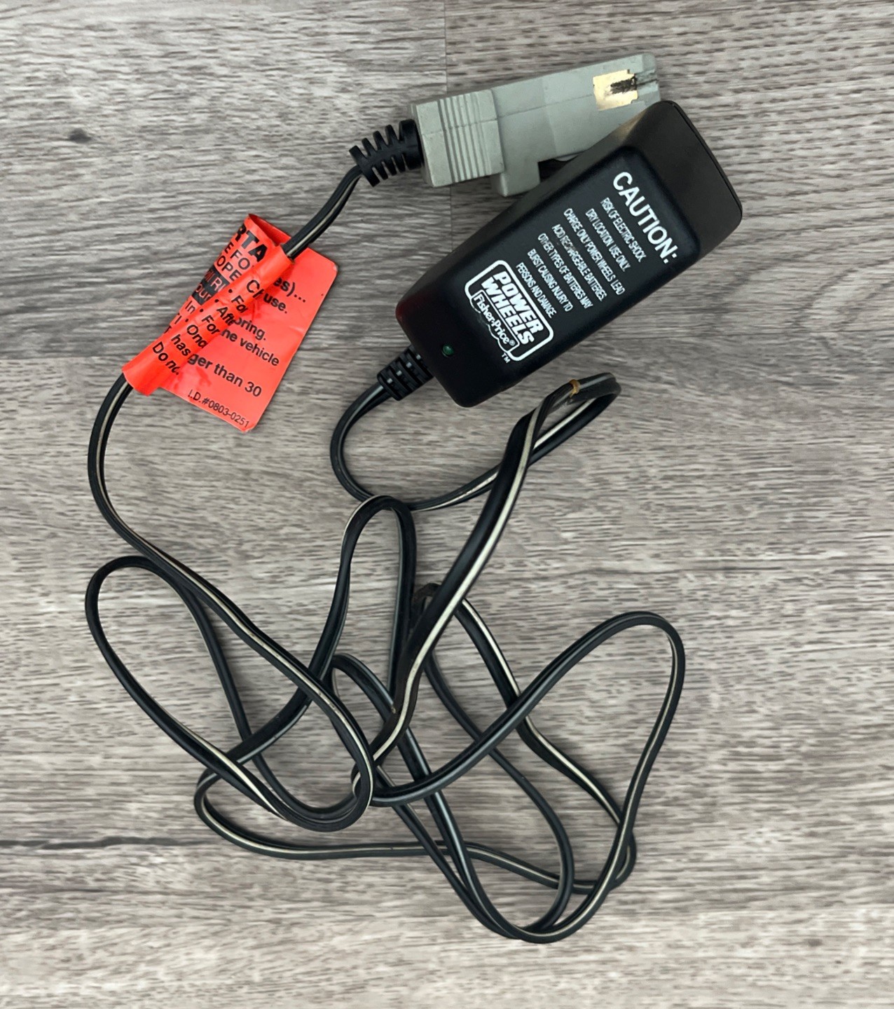 Power Wheels Fisher Price Battery Charger 00801-1480 12V – FREE Shipping!