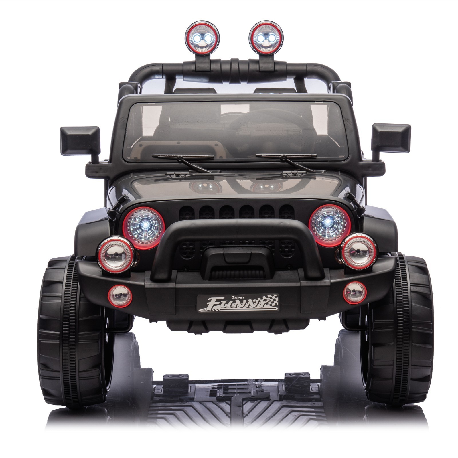 2 Seater Kids Electric Car 24V Ride on Toy Battery Power Wheel Truck with Remote