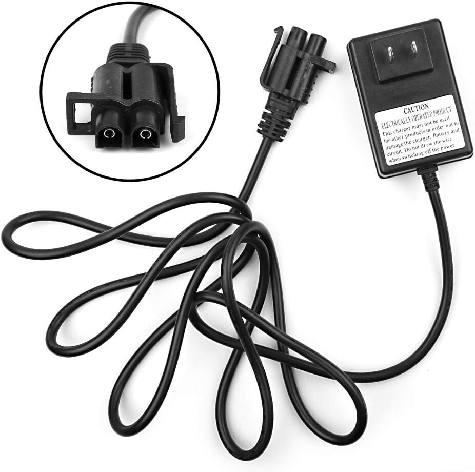 Universal 6FT Cable Length – Compatible 12V Battery Charger – Certified Safe
