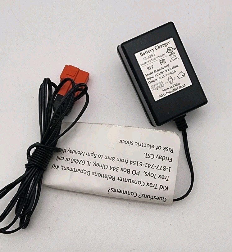 Shengle Electronic Class 2 Battery Charger Model SL06-04-06E 6V 0.5A