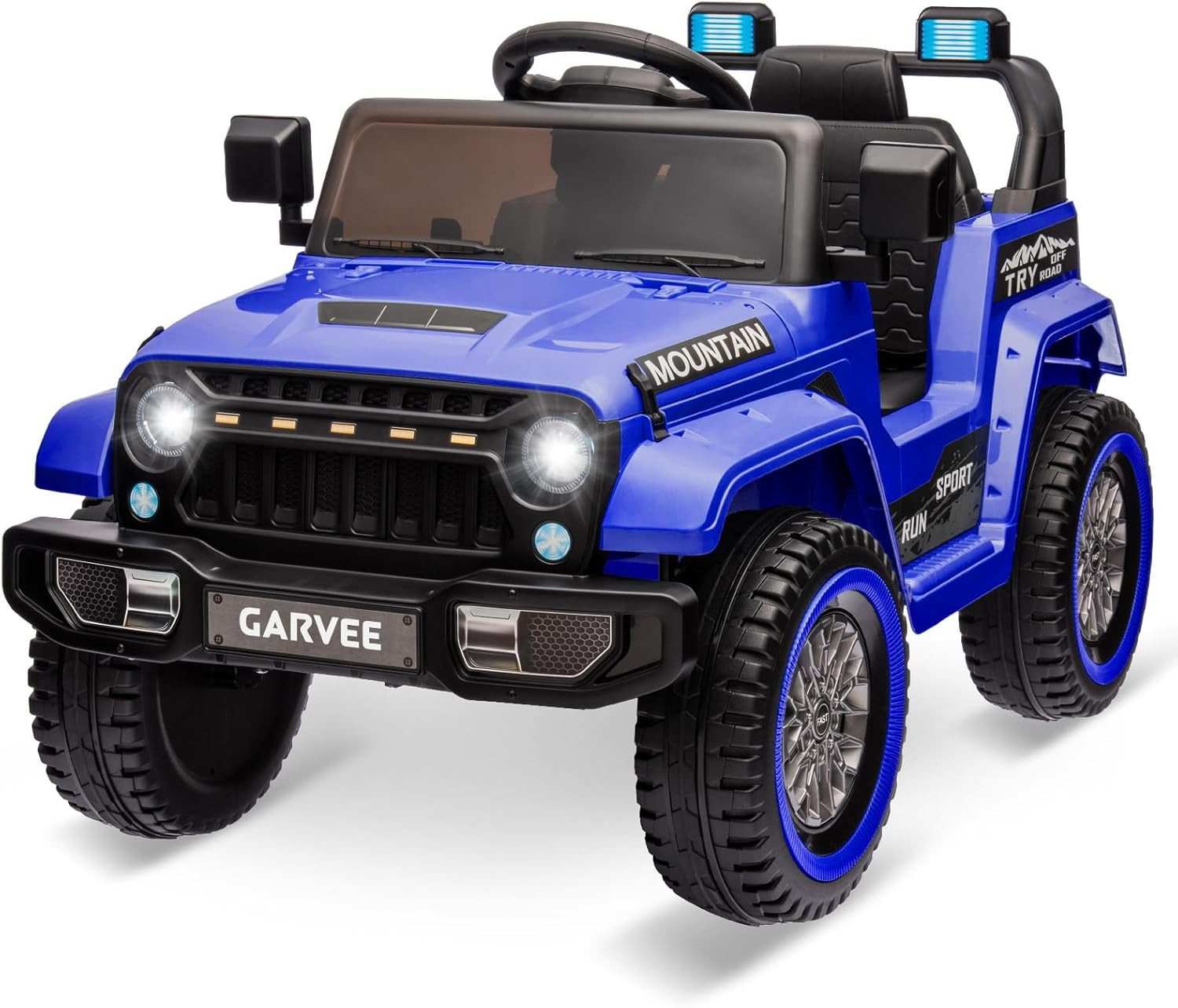 12V Kids Ride on Truck Car, Battery Powered Electric Vehicles with Remote Contro