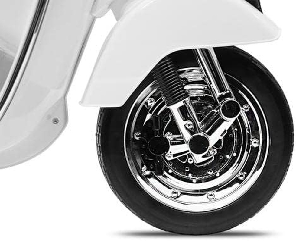 Vespa Scooter, White, Large