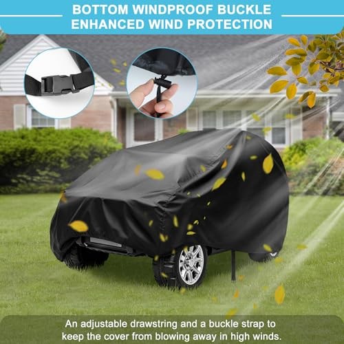 Kids Ride-On Toy Car Cover, Outdoor Wrapper Resistant 52″ x 28″ x 24″