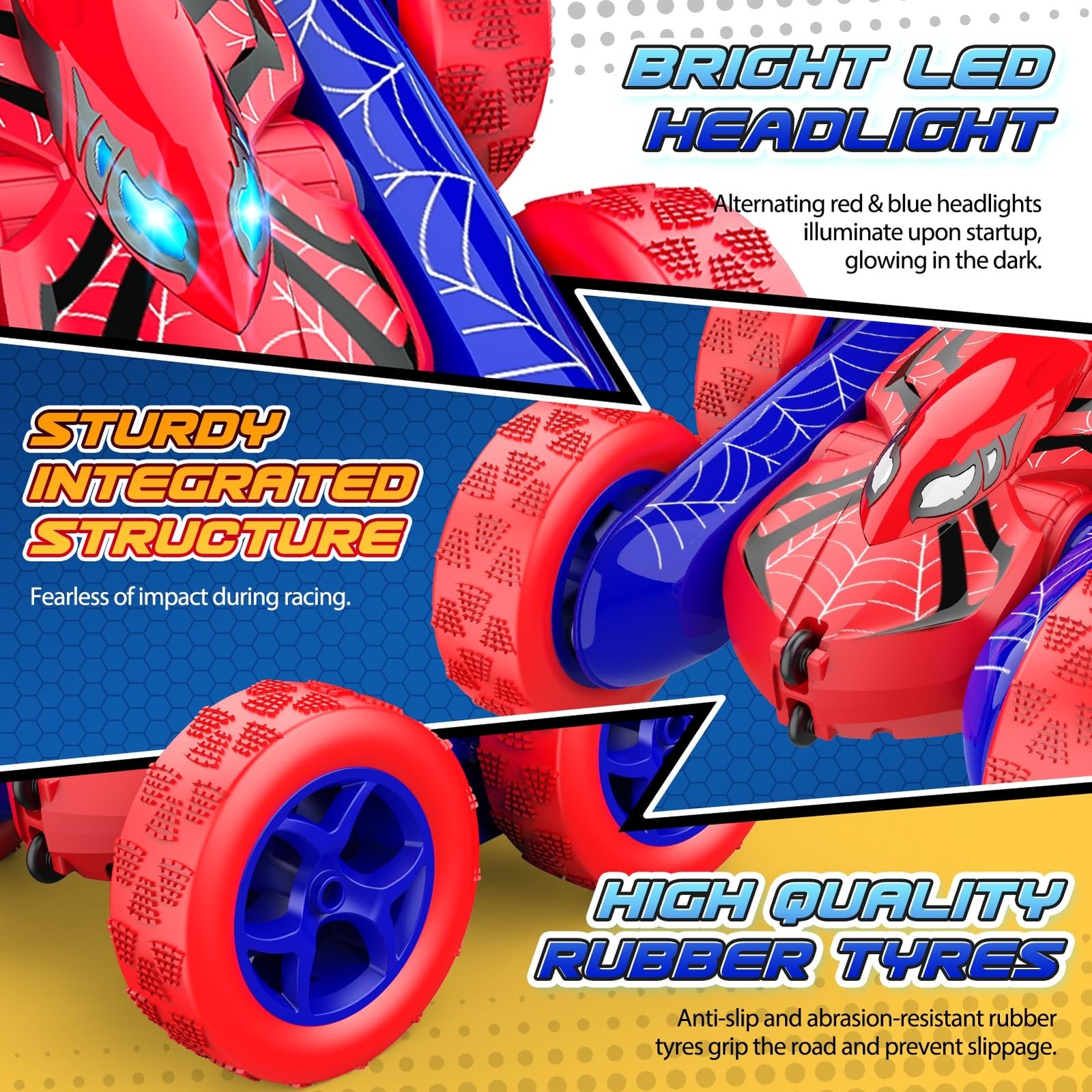 Remote Control Car,RC Cars Boys Toys for 3 4 5 6 7 8 9 10 11 12 Year Old Boy …
