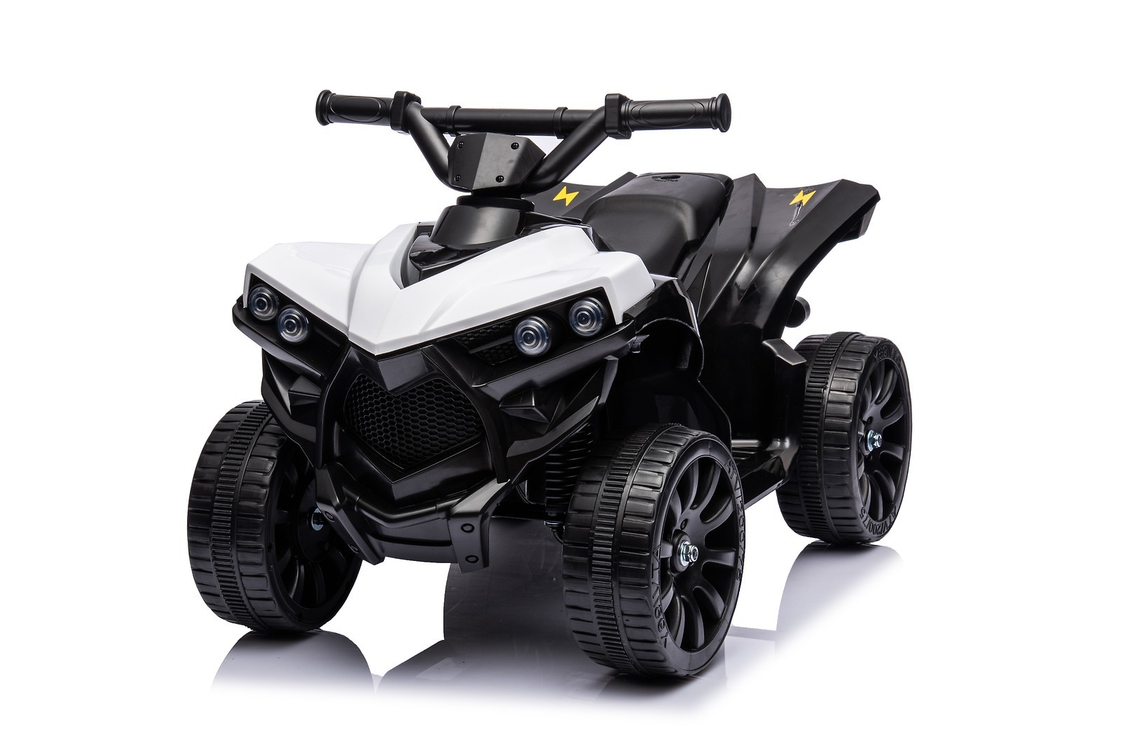 6V ATV Kids Ride on Quad Car Toy with LED Lights for Toddler 3+ Years Old Gifts