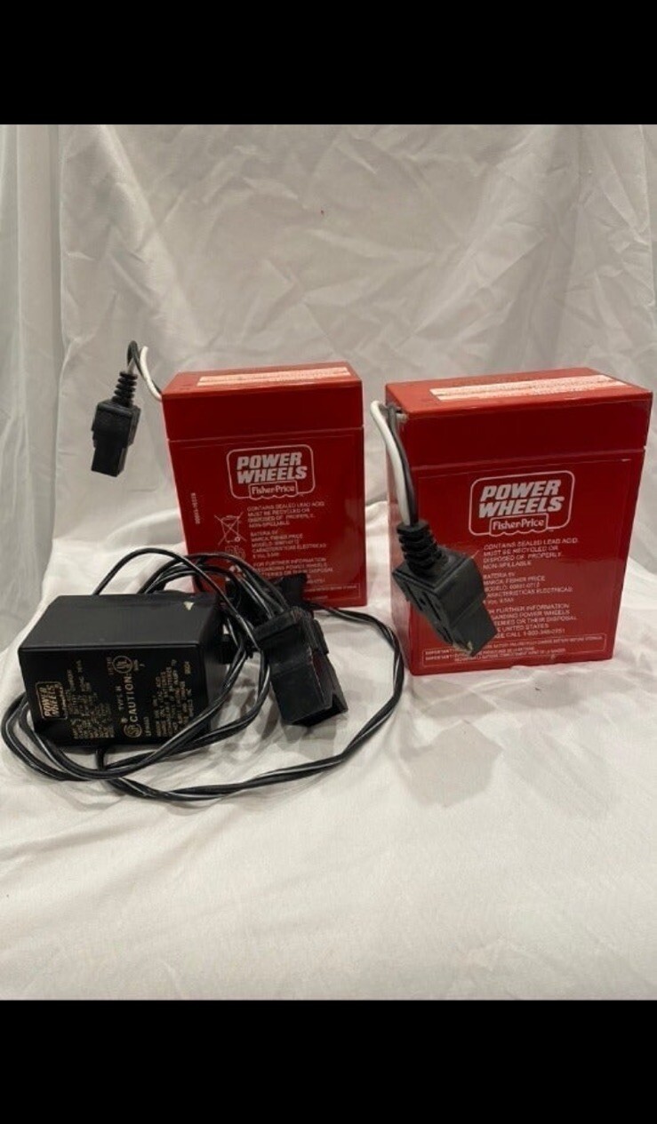 Power Wheels 6 Volt Rechargeable Battery – Red