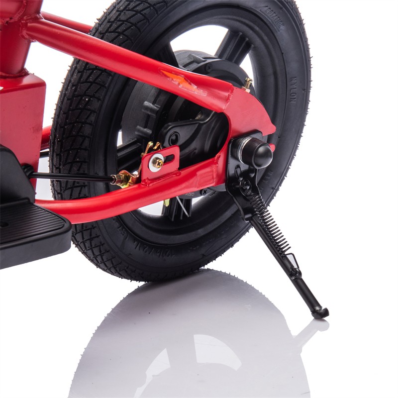 24V Kids Ride On Electric Bike 150W 9.32MPH Inflatable Wheels Bicycle for Kid 3+