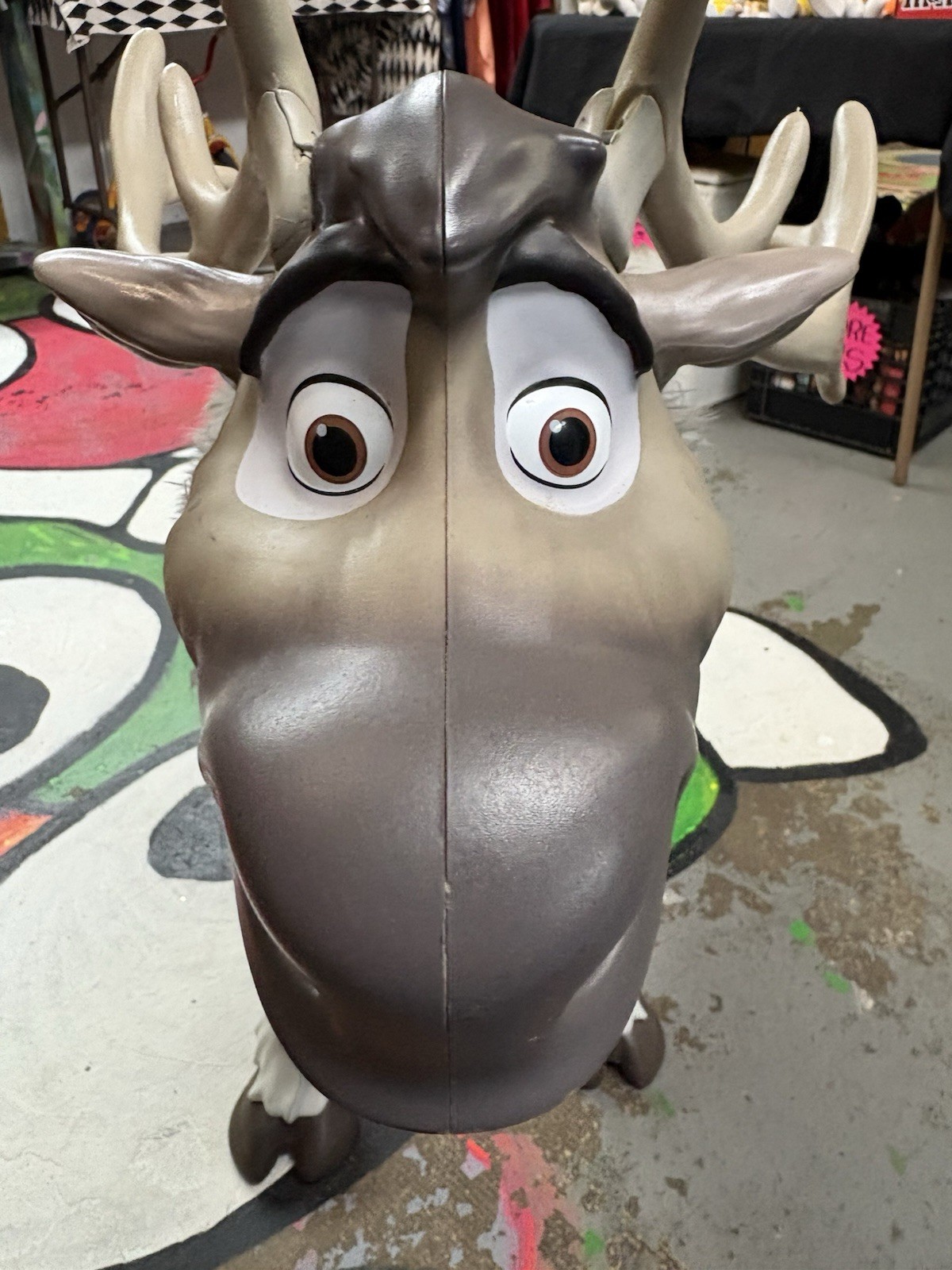 Disney Life-Size Frozen 2 Play Date Ride On Reindeer Preowned